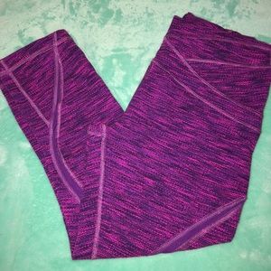 Lululemon Crops with mesh 8